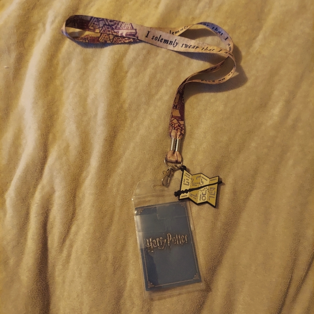 Harry Potter "I Solemly Swear That I Am Up To No Good" Lanyard 🪄